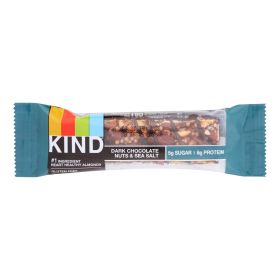 Kind - Bar Dark Chocolate Nuts Sea Salt - Case Of 12 - 1.4 Ounces